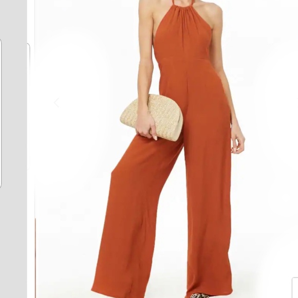 Halter Jumpsuit Sz. Medium - Picture 3 of 3